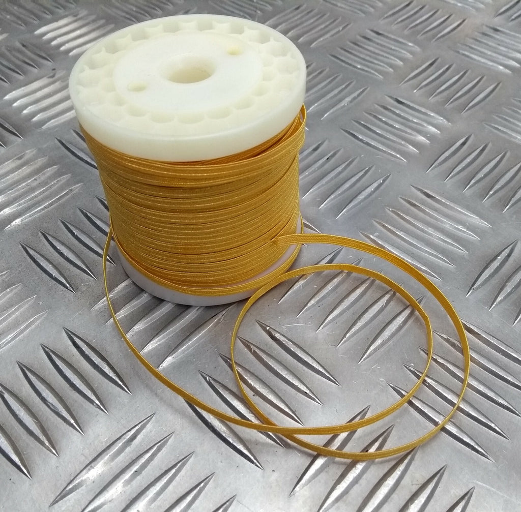 Genuine British Made & Naval Issue 1/8" Light Gold Rank Lace RC18