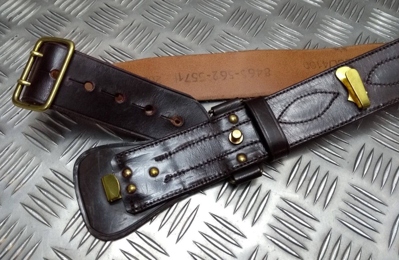 Army Sam Browne Belt Womans With No Crossover Strap British Style