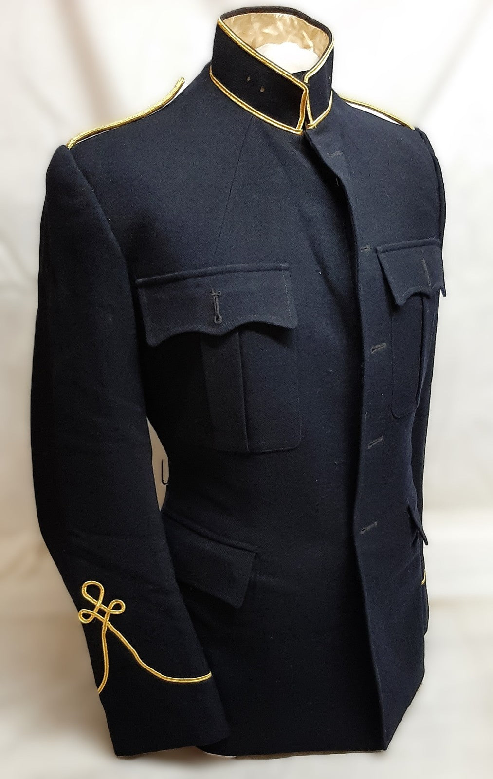British No1 Dress Jacket Army Pattern Queens Division No Buttons Chest 37 3/4"