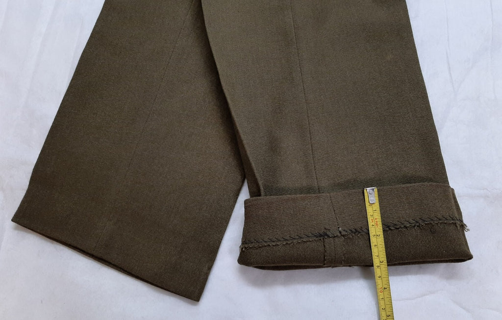 No2 Dress Trousers British Army Style Old Pattern Soldiers Uniform Dress W35"