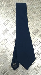 Plain Navy / Royal Blue Neck Tie British Made NEW