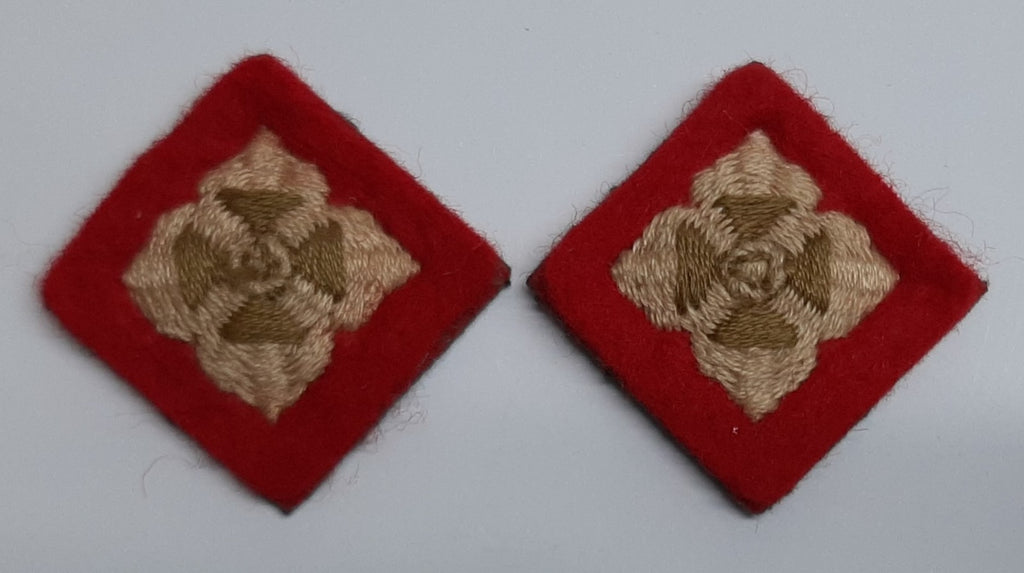 RRS Shoulder Stars Vintage British Army Pattern OFC Pips Scotland / Infantry