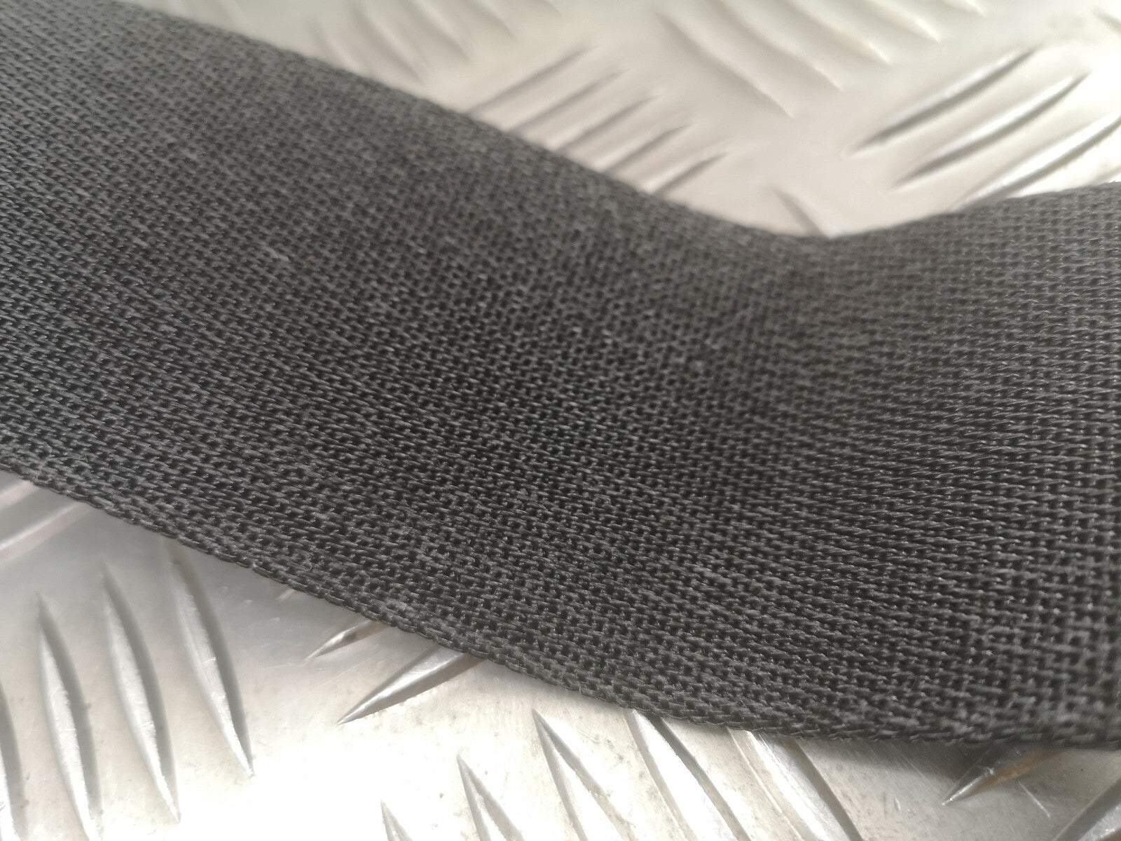 Mil-Spec Belting Ceremonial Black Courlene Belt Material Parade 57mm NEW