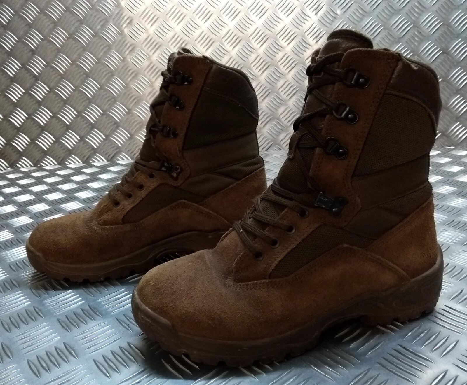 Army Desert Boots Brown British Soldier Warm Weather Desert / Patrol Footwear