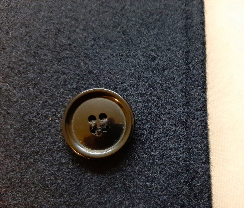British RM Cape Navy Blue Wool Bandsman Bandswoman Lion Head Clasp