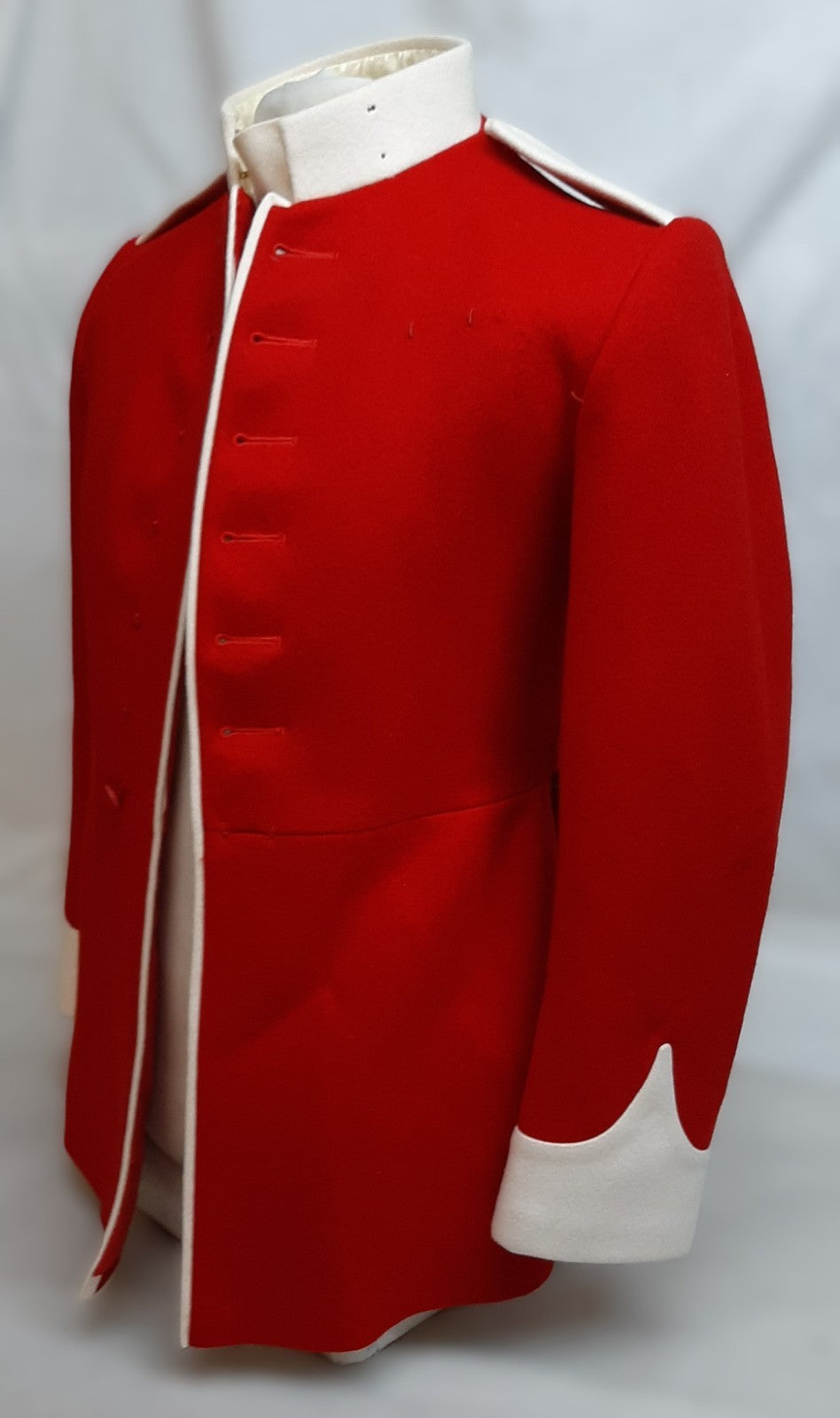 Waterloo Kings Band Red Army Pattern Ceremonial Tunic no Buttons Size 37"