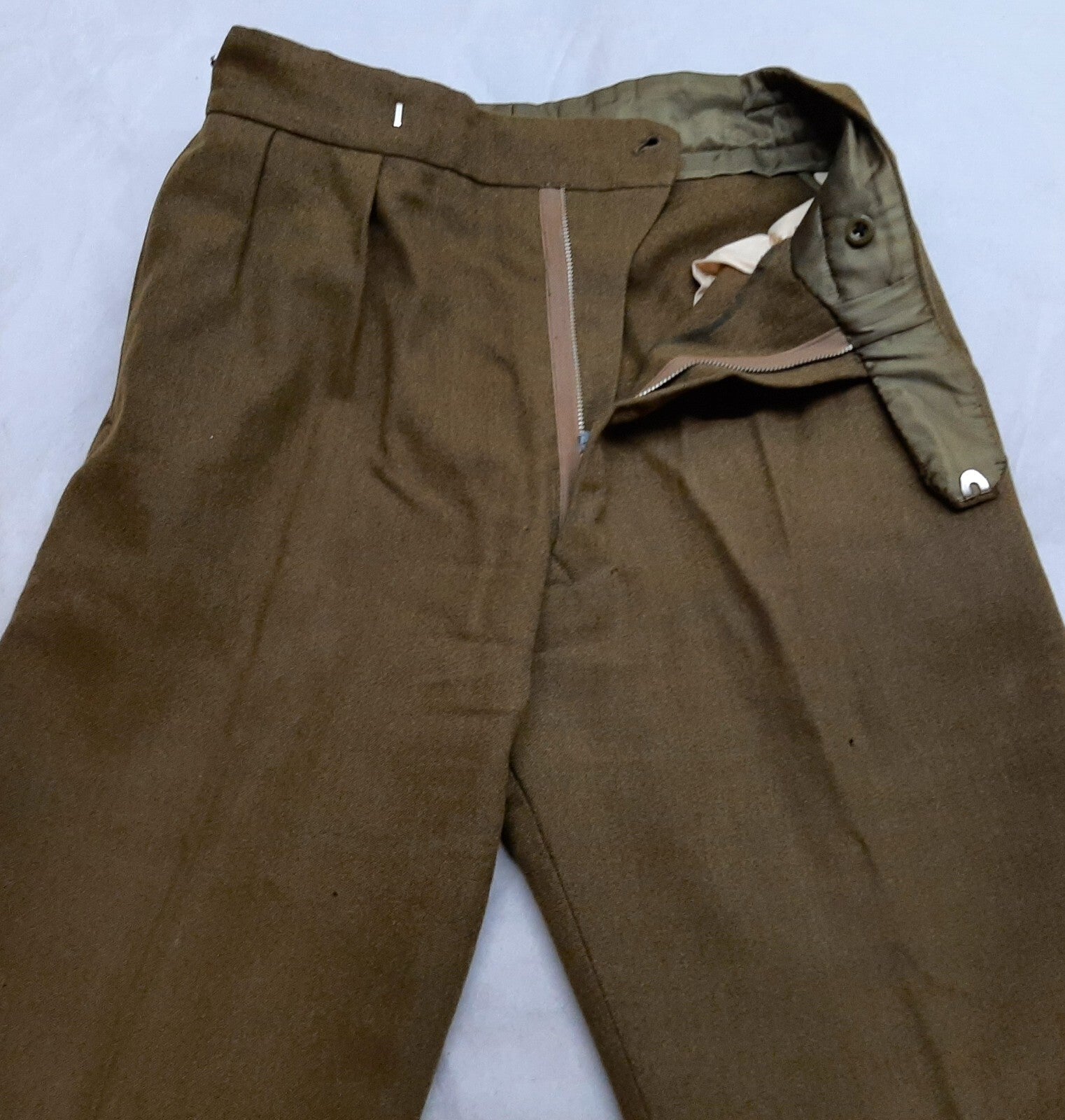 No2 Dress Trousers British Army Style Old Pattern Soldiers Uniform Dress W30"