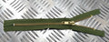 Genuine British YKK 20cm Closed End Metal Zip Zipper Green