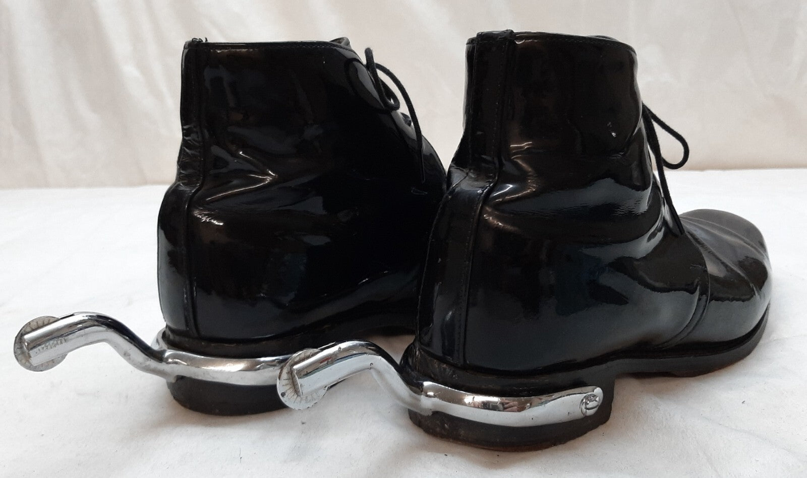 Sanders George Boots Officer Dress Parade With Spurs British Army Dress UK 8