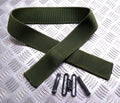 Webbing Belt British Army Green Old Pattern Load Carrying Nylon Belting Max 36"