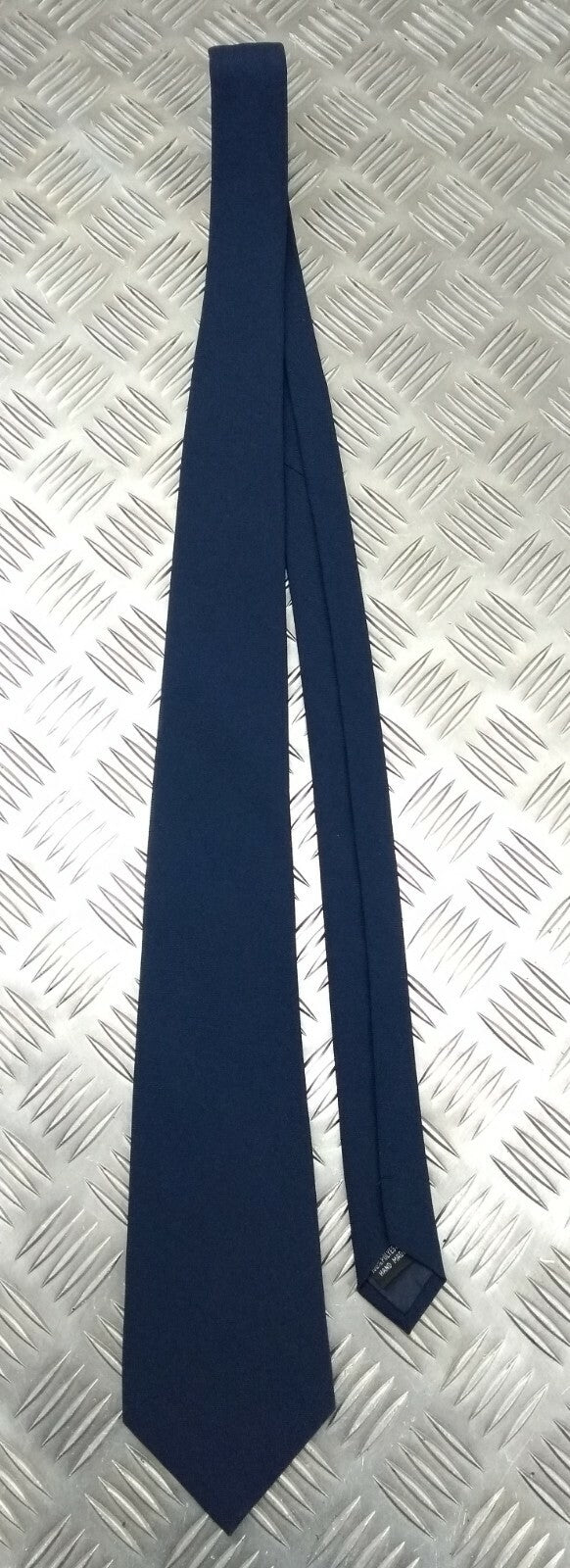 Plain Navy / Royal Blue Neck Tie British Made NEW