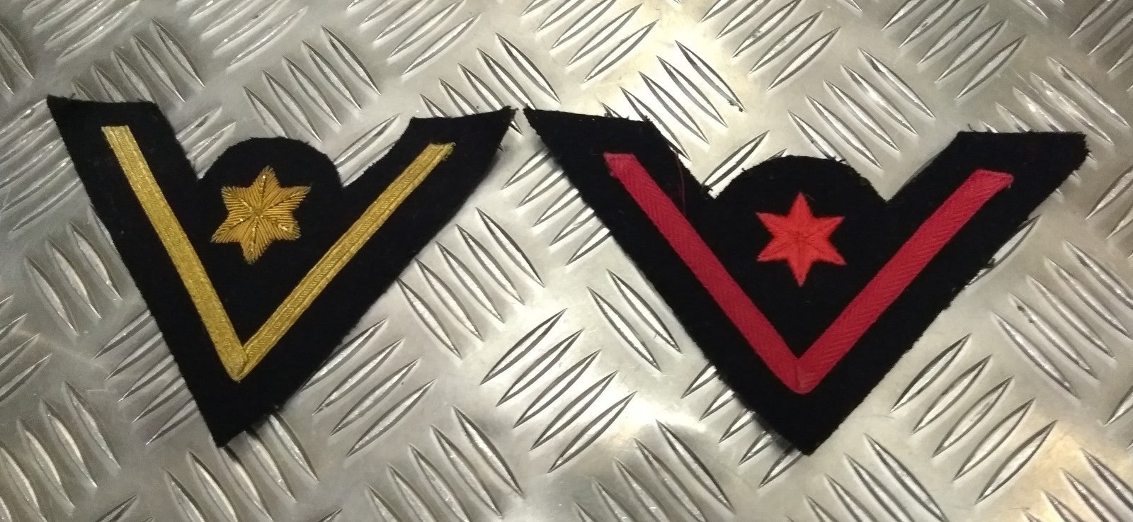 Genuine Vintage NAVY Issue Naval Petty Officer Apprentice Sew on Patches