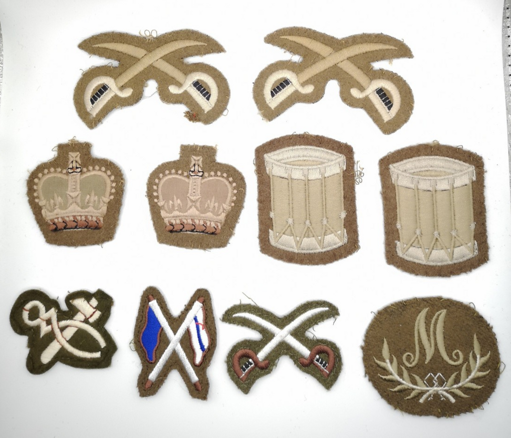 British Army Trade / Qualification Patches set of 10