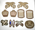 British Army Trade / Qualification Patches set of 10