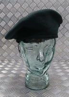 Rifles Green Wool Beret Genuine Hobson London Issue Lined Bonnet 7 1/2