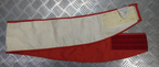 Cummerbund Issue Officers Mess Dress Waist Red Scarlet Waist 42-46"