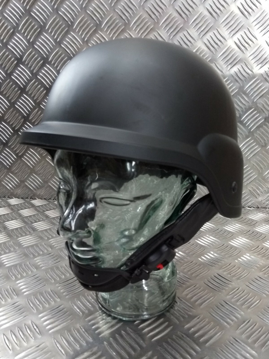 Genuine British Army Cadet Mk7 Style Fully Adjustable Helmet With Camo Cover