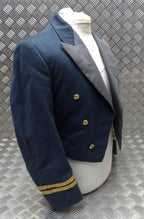 RAF Royal Air Force Vintage Mess Jacket Airforce Blue Grey Colour with Braided Cuffs by Moss Bros