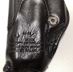 Safariland 27 Inside-the-Pants Black Leather Holster Right Hand with defect