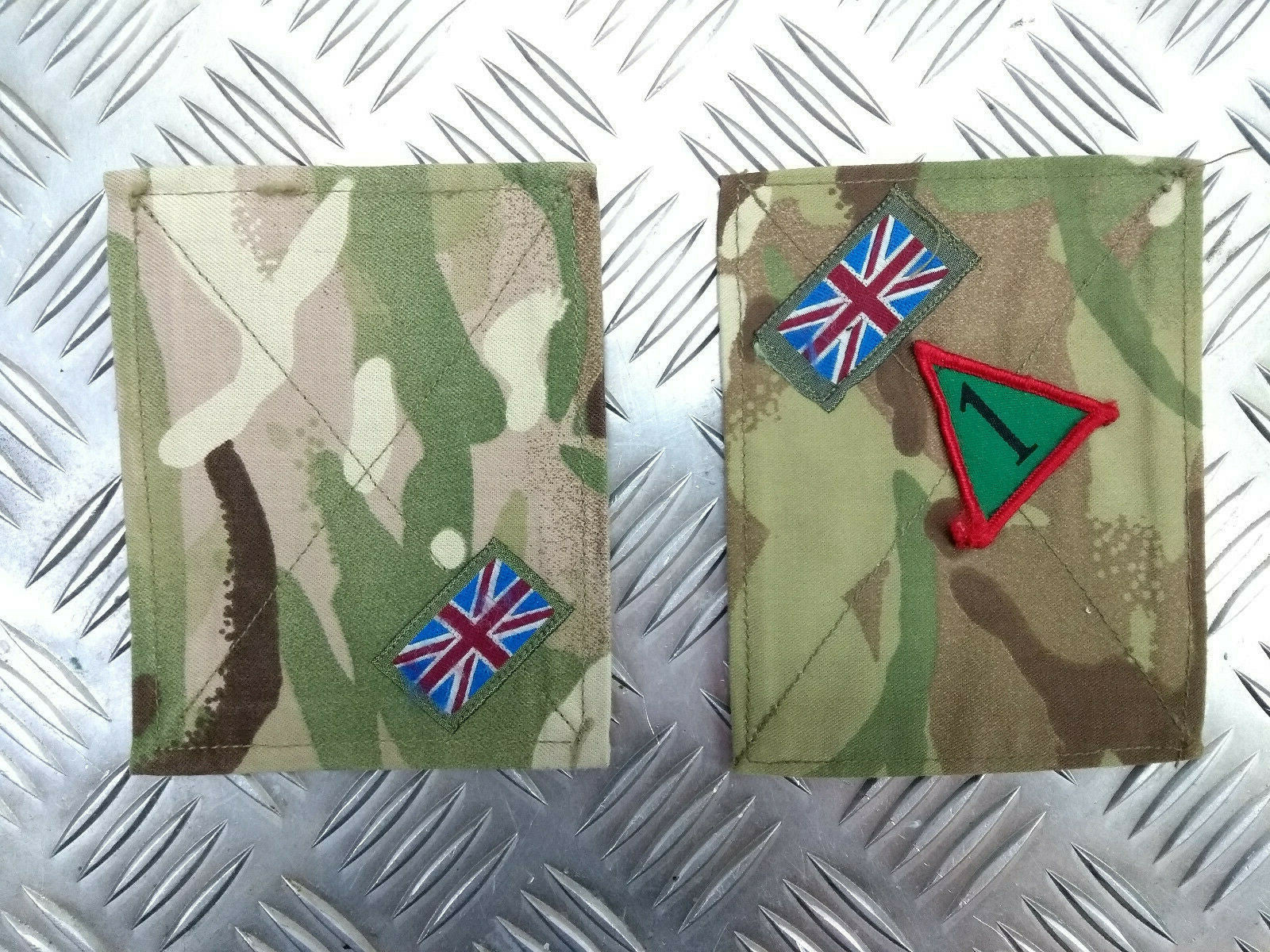 MTP Blanking Patches with 1st Armoured Infantry Brigade TRF Patch British Army