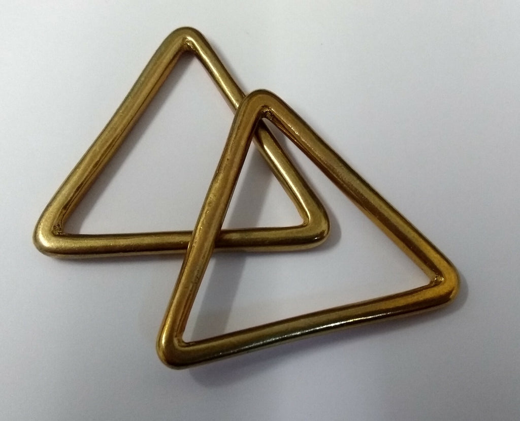 Brass Bandolier Pouch Triangle Loop X2 STD232