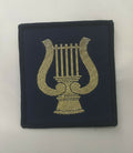 Genuine British Corps of Army Music CAMUS / RCAM Golden Lyre on Blue TRF Patch