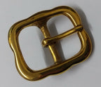 Rein Bridle Buckle British Army RHG HCav Brass 1" Single Prong Crown Buckle
