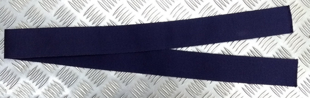 Navy Blue 57mm Stable Belt Material Genuine British 46" or 50" Lengths