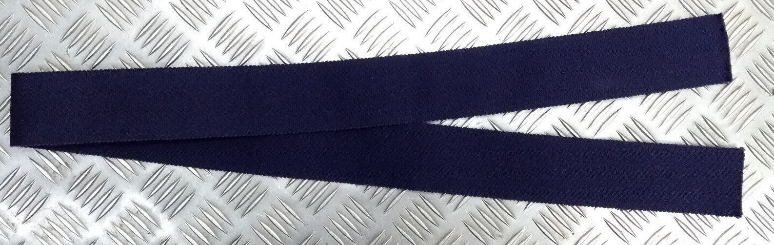 Navy Blue 57mm Stable Belt Material Genuine British 46" or 50" Lengths
