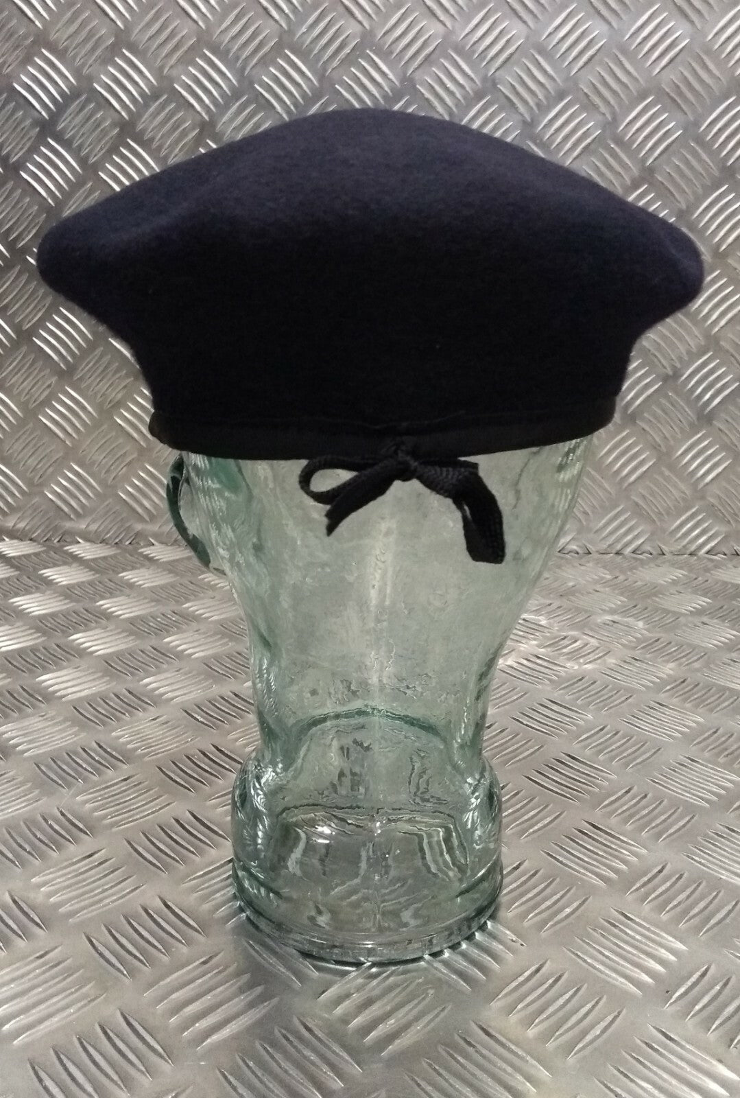 Genuine Issue MF Navy Blue Colour Lined Wool Service Beret Size 56cm