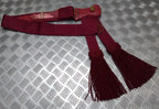 Crimson Waist Sash British Foot Issue For Ceremonies & Parade