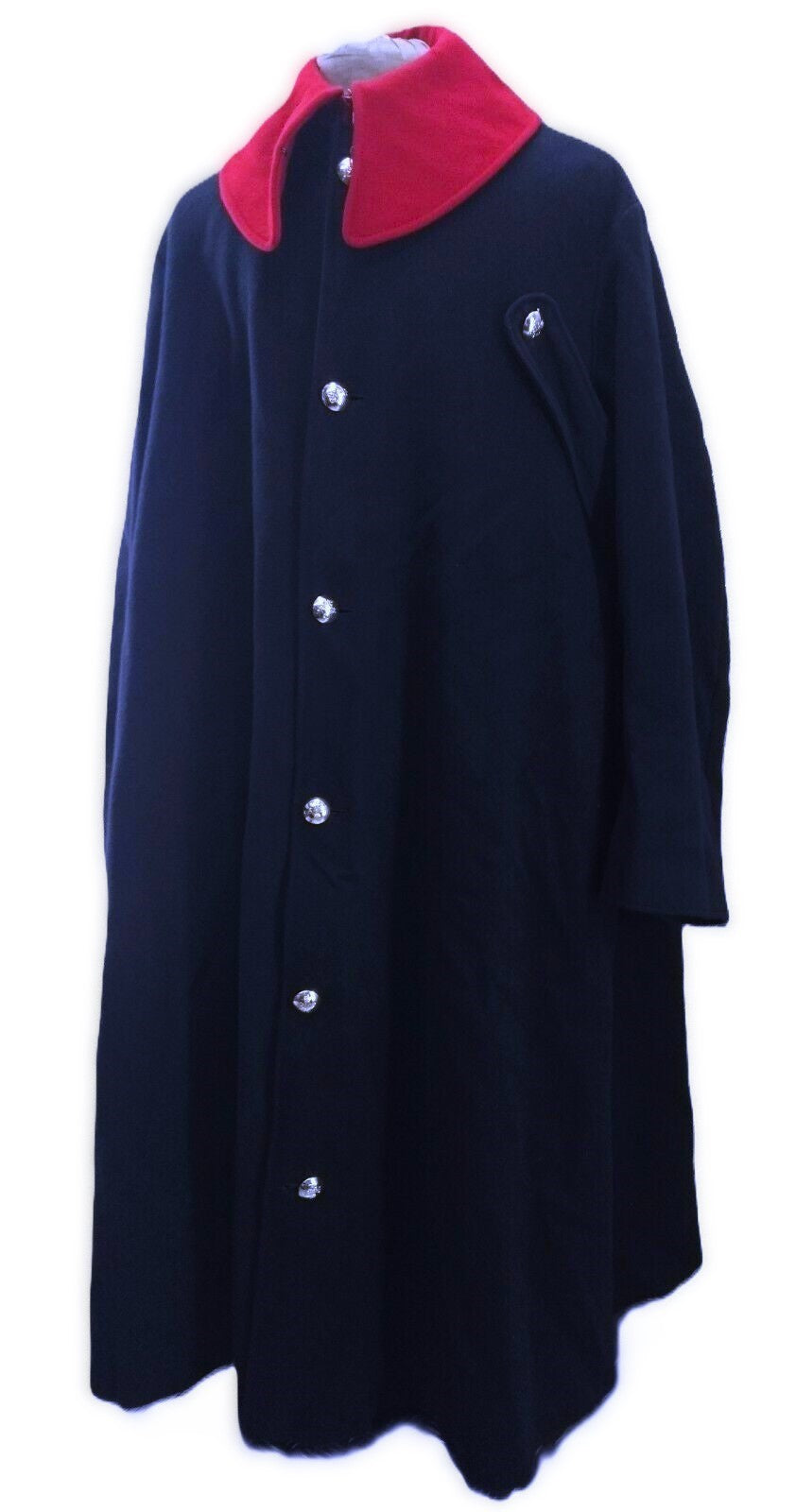 Genuine British Army Blues and Royals RHG Wool Parade Coat Red Collar