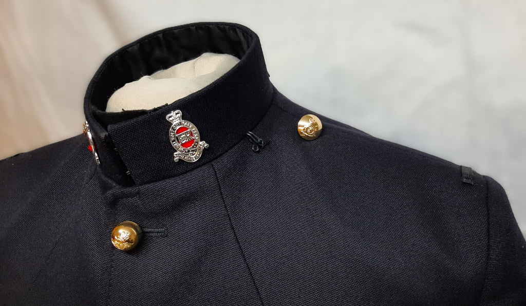 British Army RHA No1 Blues Jacket Royal Horse Artillery Buttons Size 182/112/96cm