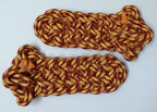 Shoulder Cords Senior Officer Gold Braid Cords No Attaching Straps or Insignia