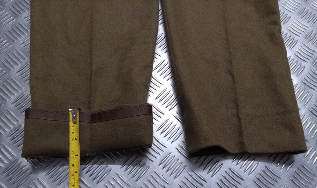 Vintage Army Trousers No2 Uniform Old Pattern Re-enactment Retro Clothing W40"