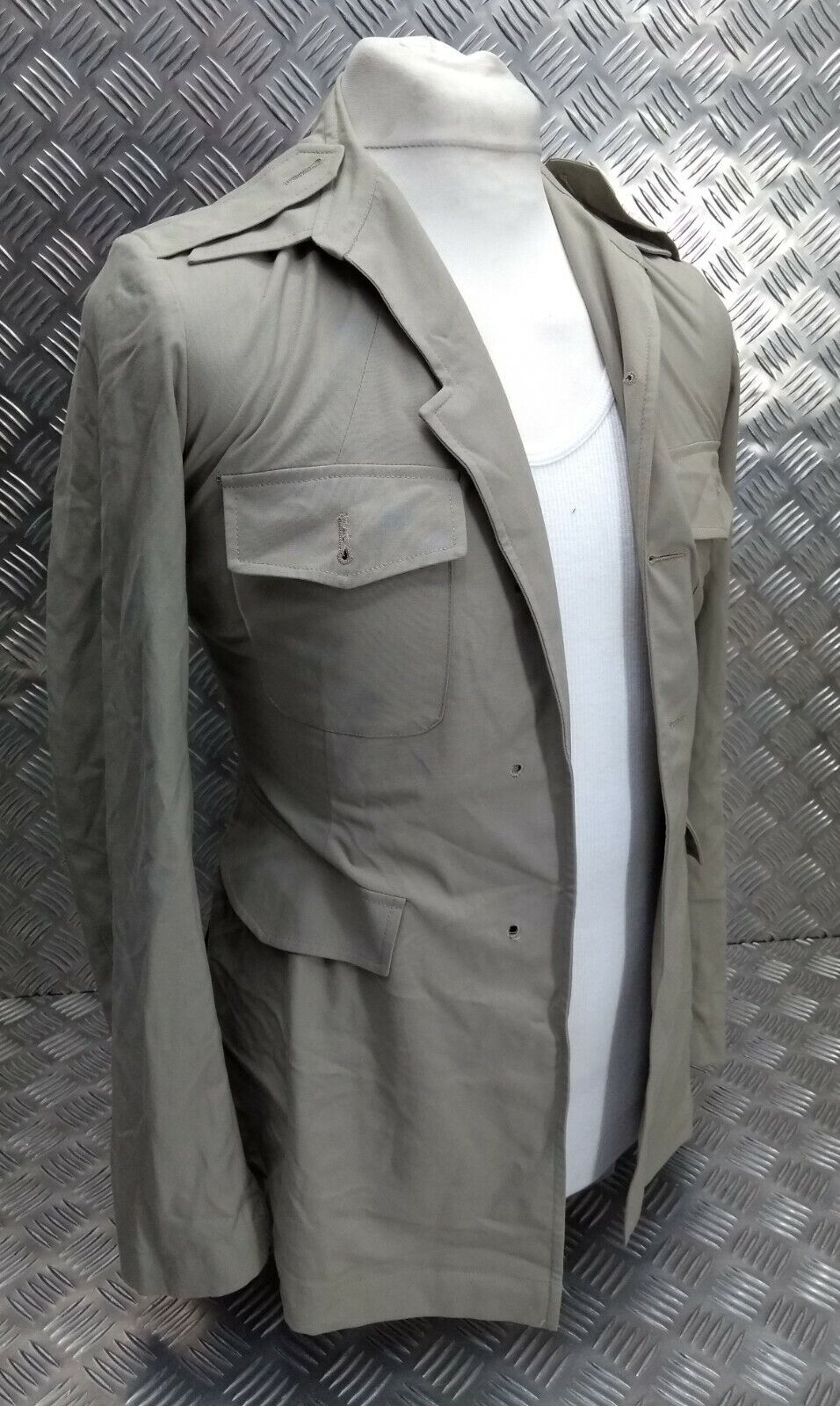 British Army No6 Jacket Lightweight Safari Jacket No Buttons Asst Sizes