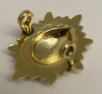 Footguards Rank Star Gold Genuine British Army High Domed - - NEW
