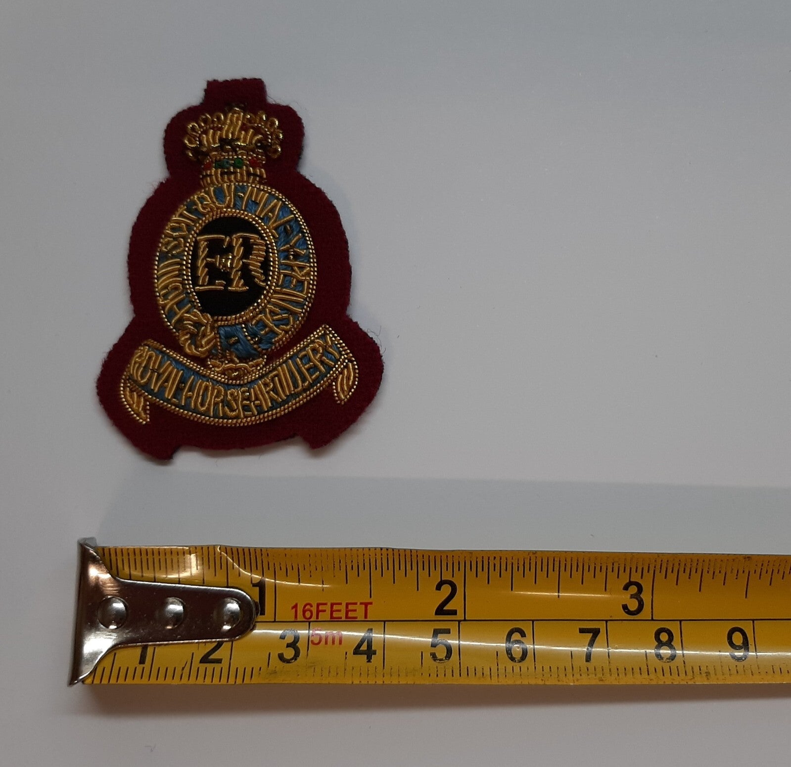 Horse Artillery Badge Hand Embroidered British RHA (7th Parachute Regiment)