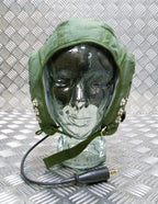 Flying Helmet Inner Type G Pilots Liner Green With Wire Loom