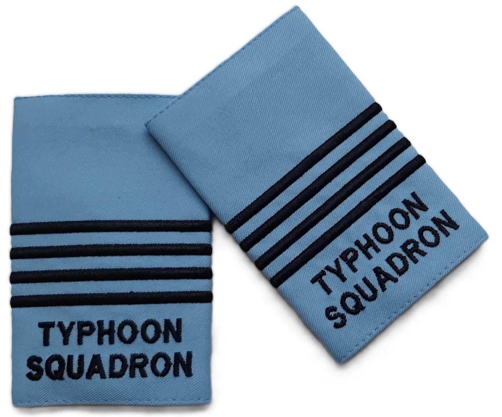 Typhoon Squadron Slide MTP RAF Royal Air Force Blue Shoulder Slider 4 Bar