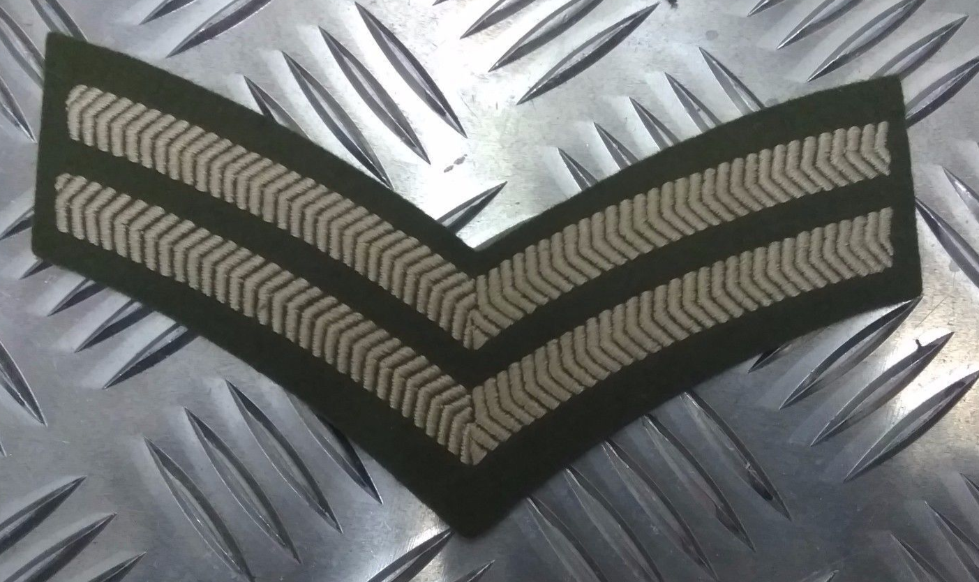 British Army Corporal Rank Stripes Chevrons Honourable Artillery Company - NEW