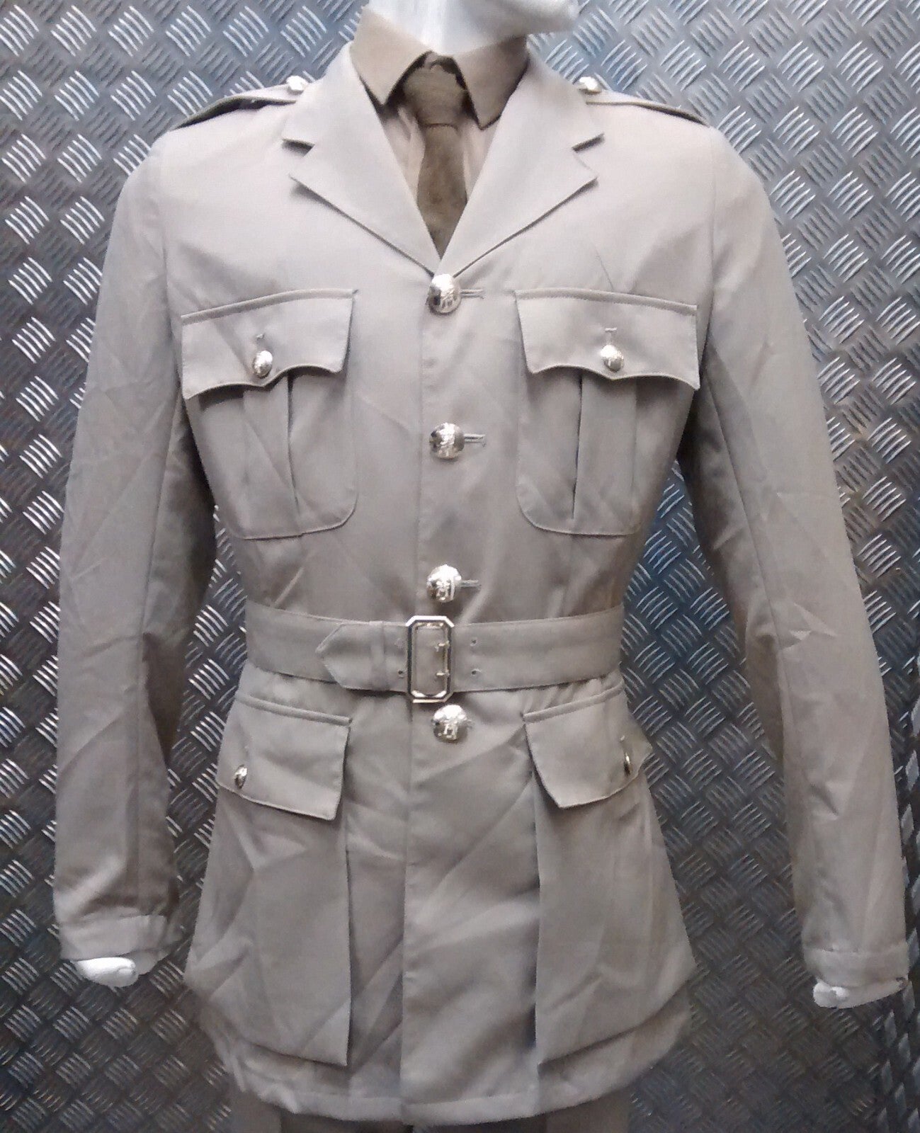 No4 No6 Tropical Safari Stone Suit WO Dress NEW