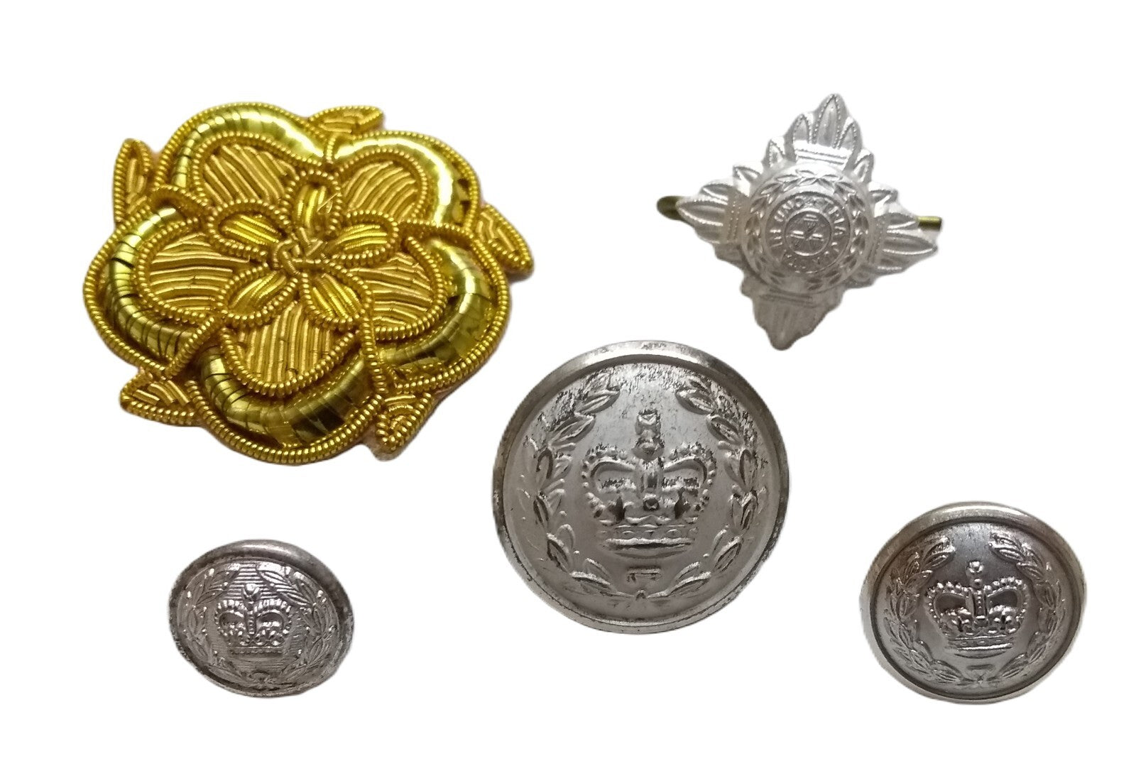 Lord-Lieutenant (Deputy) Miscellaneous Lot of Buttons & Insignia for Collectors