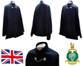 British RM Cape Navy Blue Wool Bandsman Bandswoman Lion Head Clasp