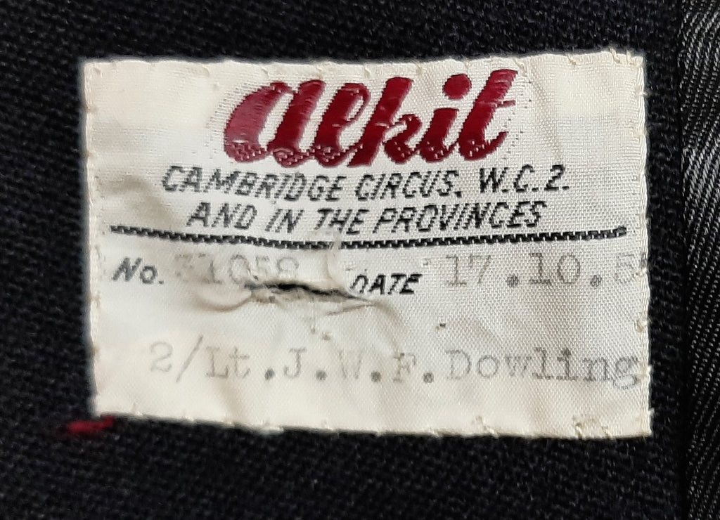 British Army Vintage No1 Blue Ofc Jacket 1950s Pattern Alkit London
