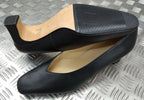 Genuine British WRAF WRAC WRNS Issue Service Court Leather Shoes All Sizes FS45