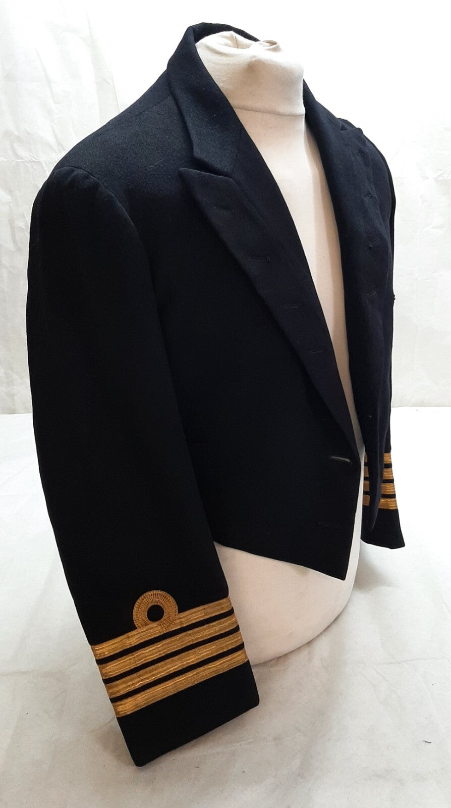 Navy Mess Jacket Captains Rank Vintage British Naval Dress RN 1961