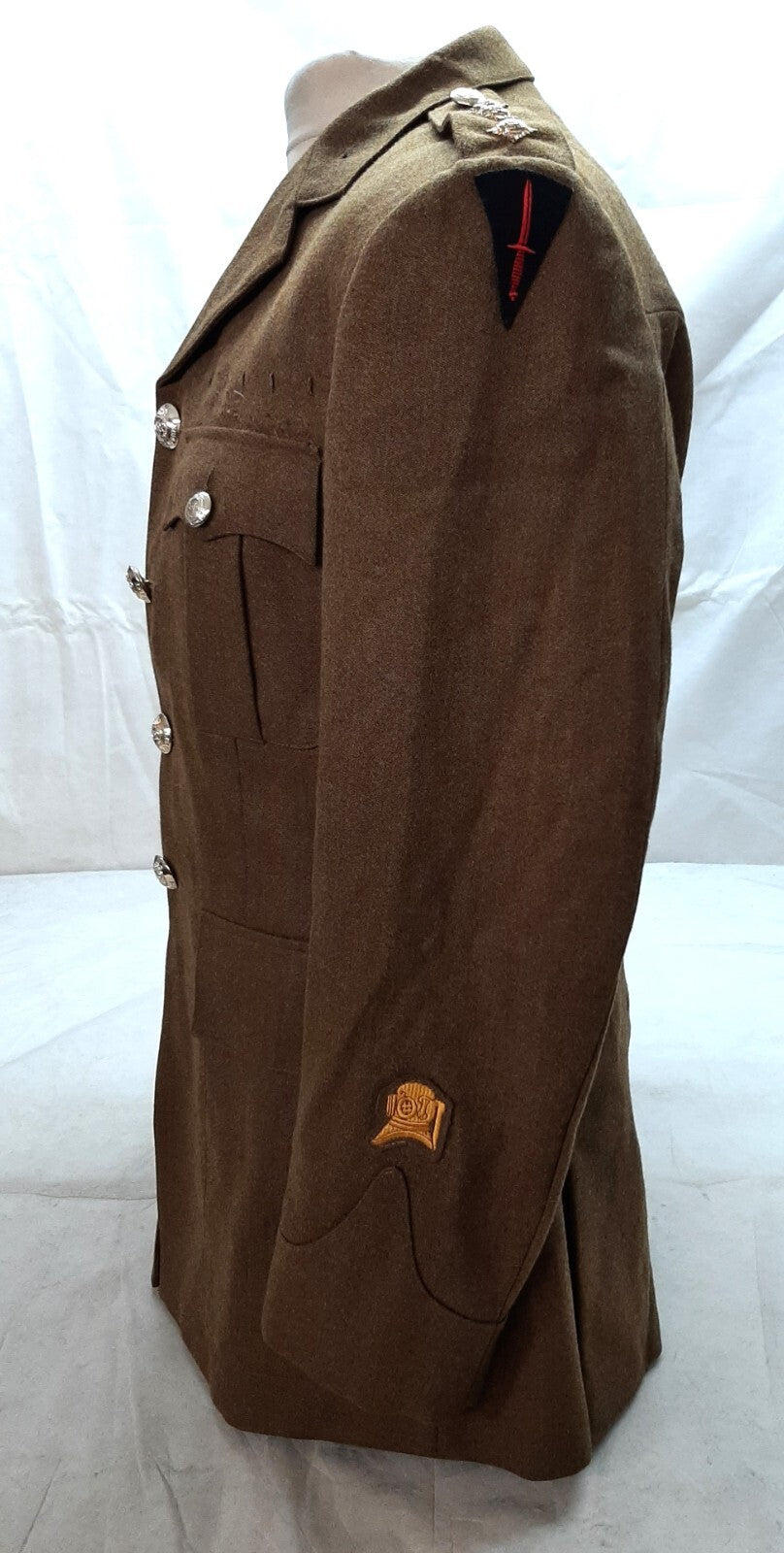 British Army Captains Jacket Royal Engineers Ofc No2 FAD 182/100cm