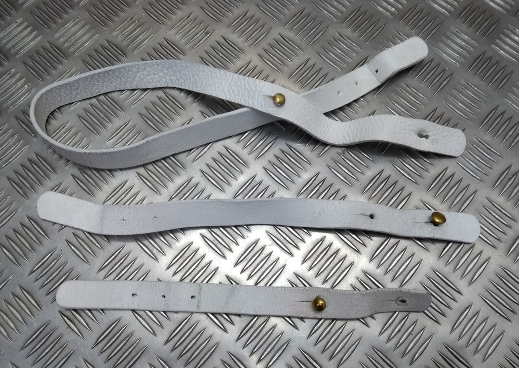 HCav British Army No2 Buff Leather Sword Straps Assorted Lengths Household Cavalry