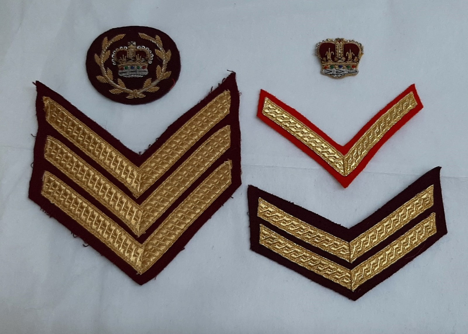 Assorted British Insignia UK and Army Patches / Chevrons Mixed Lot of 5